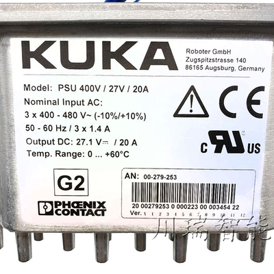 00-279-253 KUKA库卡机器人配件 KRC4 电源模块PSU400V 27V 20A 销售维修