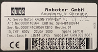 00-110-564 库卡KUKA机器人配件 &nbsp;外部轴伺服电机three-phase servo motor Typ-A01/KK69N