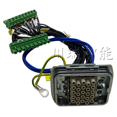 小尺寸控制柜内部动力线接口X20的接线