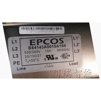 00-266-210 KUKA库卡机器人配件 KRC4 滤波器 520/300v &nbsp;10A 50/60Hz