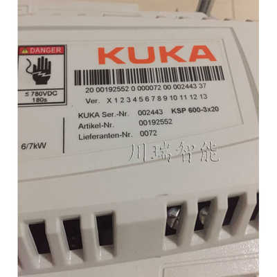 00-192-552 KUKA库卡机器人伺服驱动器KSP600 3x20