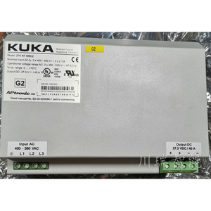 00-109-802 KUKA库卡机器人配件 供电电源 27VDC 40A PH1013-2840