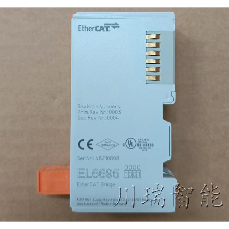 00-250-245 KUKA库卡机器人配件 倍福EL6695-1001模块EtherCAT-bridge-terminal