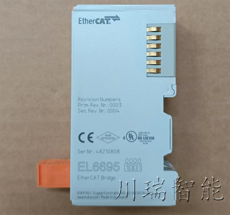 00-250-245 KUKA库卡机器人配件 倍福EL6695-1001模块EtherCAT-bridge-terminal